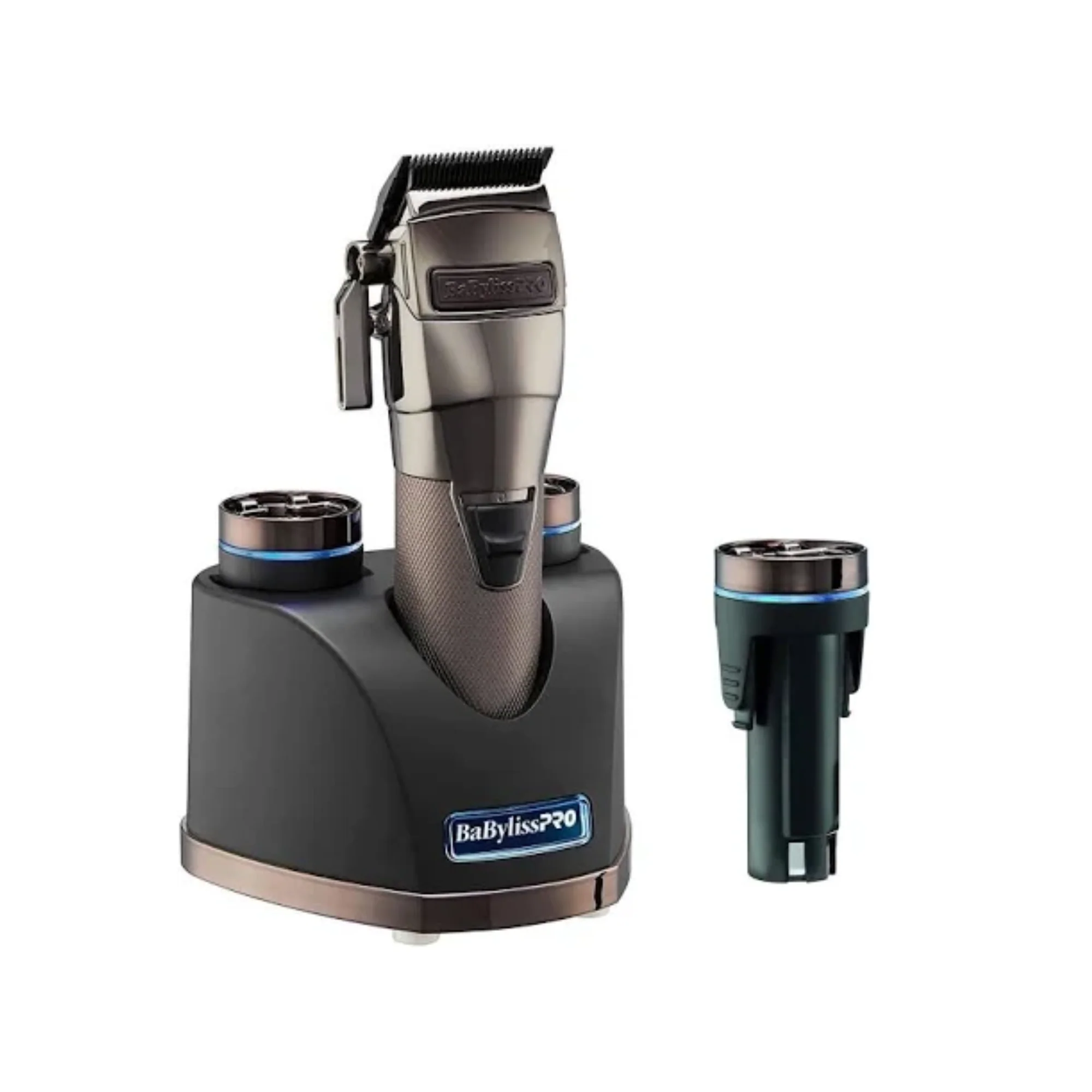 Babyliss SnapFX metal clipper with snap in/snap out dual lithium battery system. Includes DLC fade blade. - Image 2