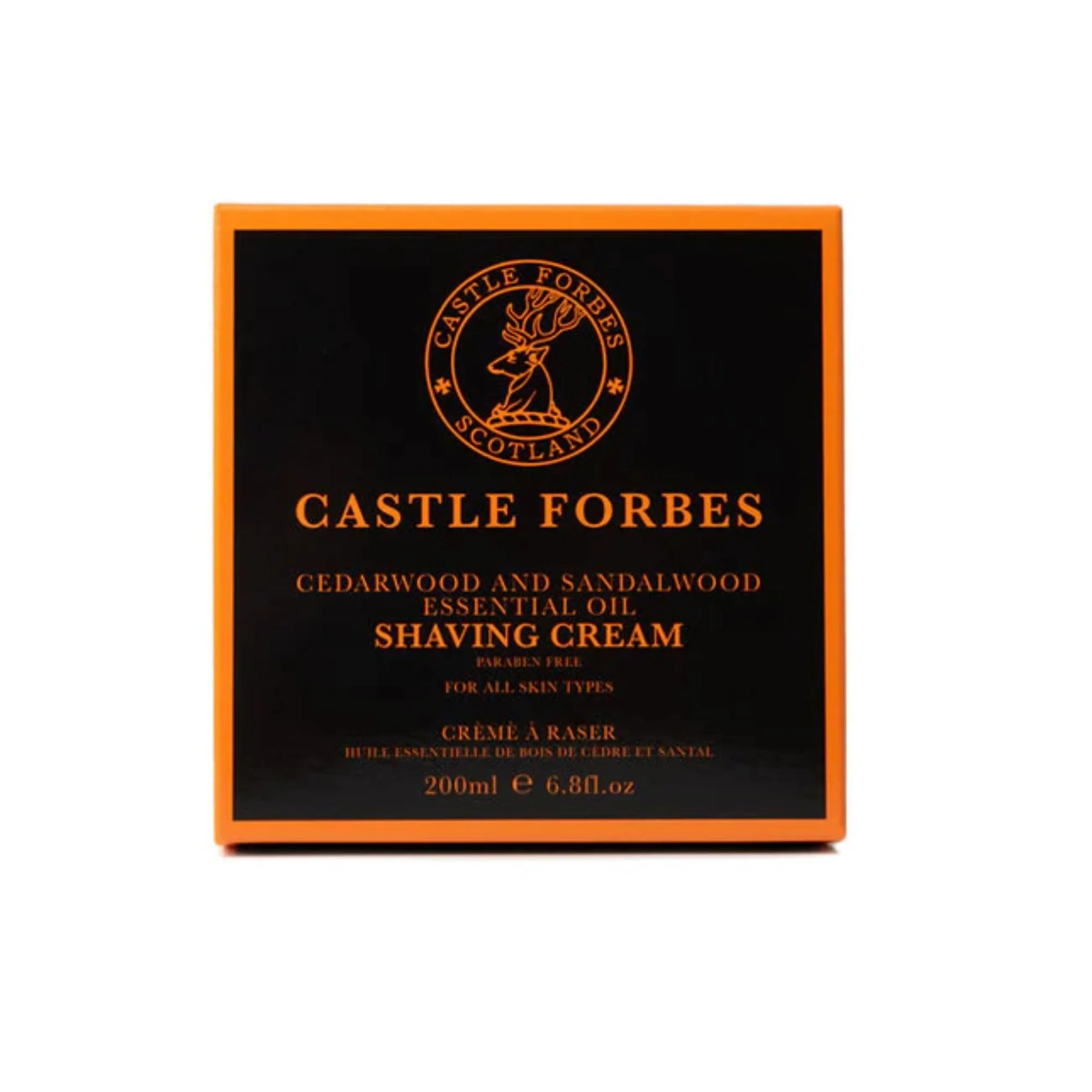 Luxury Shave Cream, Cedarwood & Sandalwood Essential Oil, 6.8 fl.oz / 200ml
