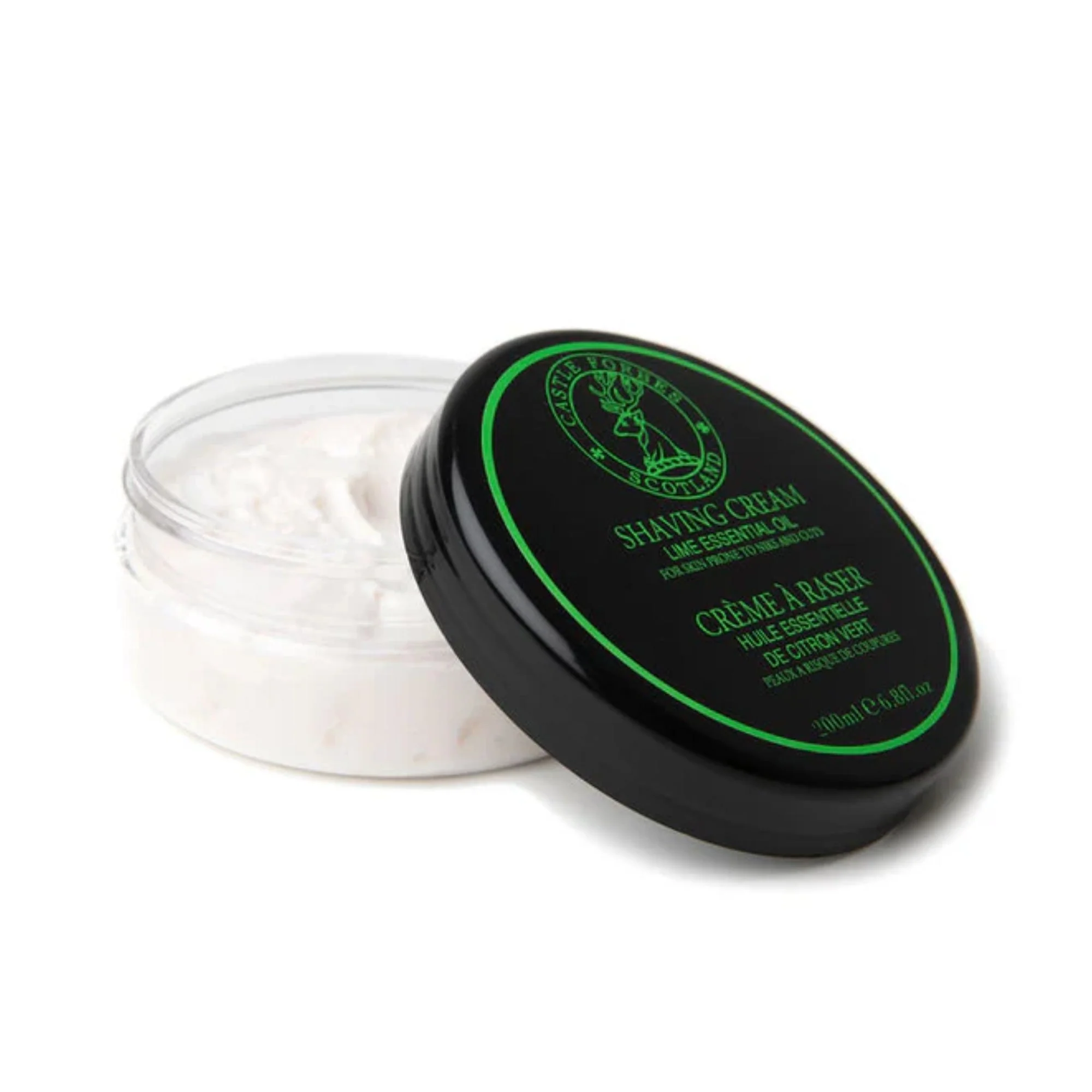 Luxury Shave Cream, Lime Essential Oil, 6.8 fl.oz / 200ml - Image 2