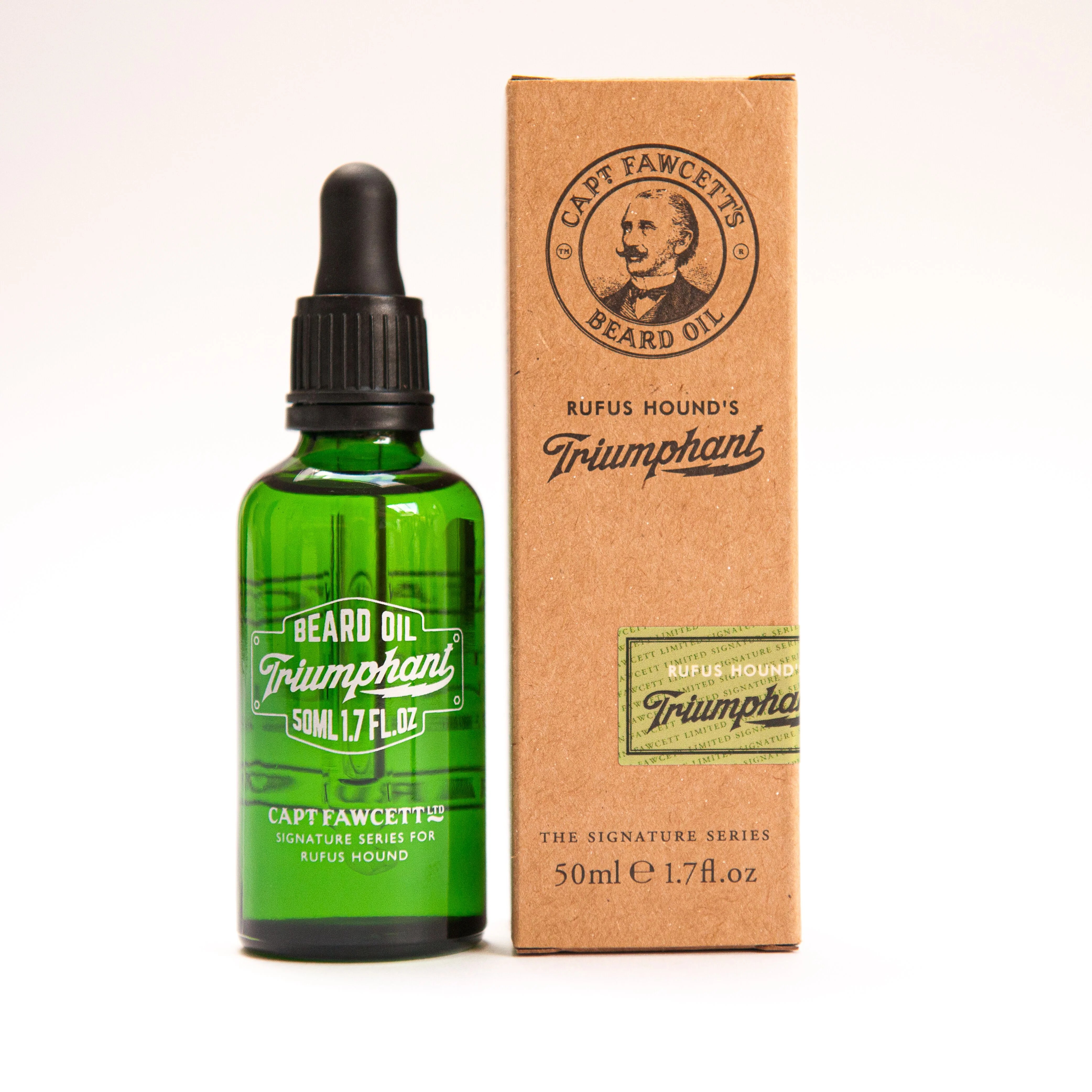 CPF-441505 Captain Fawcett's Rufus Hound Triumphant Beard Oil (50ml) - Image 2