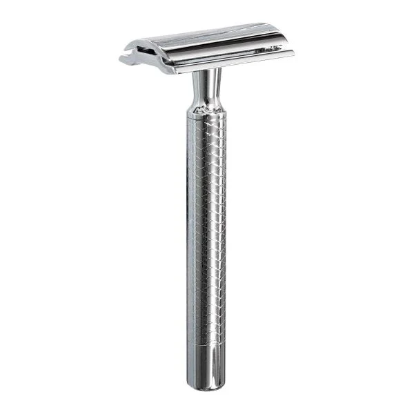 Dovo Prima Safety Razors Zinc die casting, brass wide cross pattern