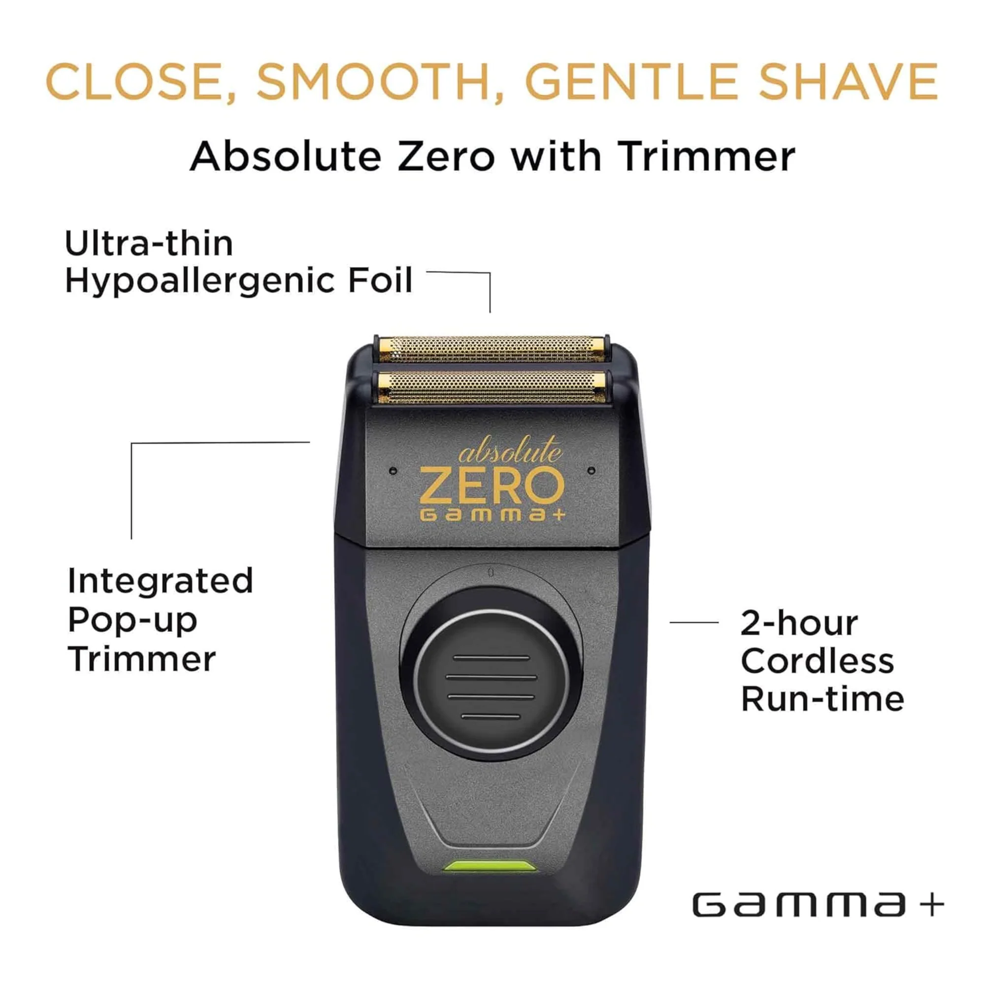 GAMMA+ ABSOLUTE ZERO
(BLACK) Shaver - Image 7