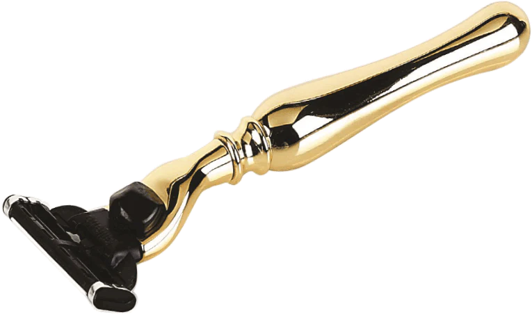 Mach III Razor with Gold Handle