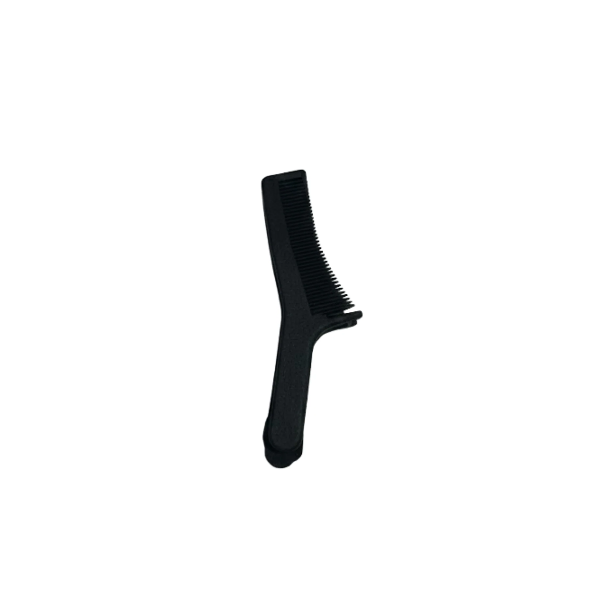 Micro Moustache Comb w/Clip - Black - Image 2