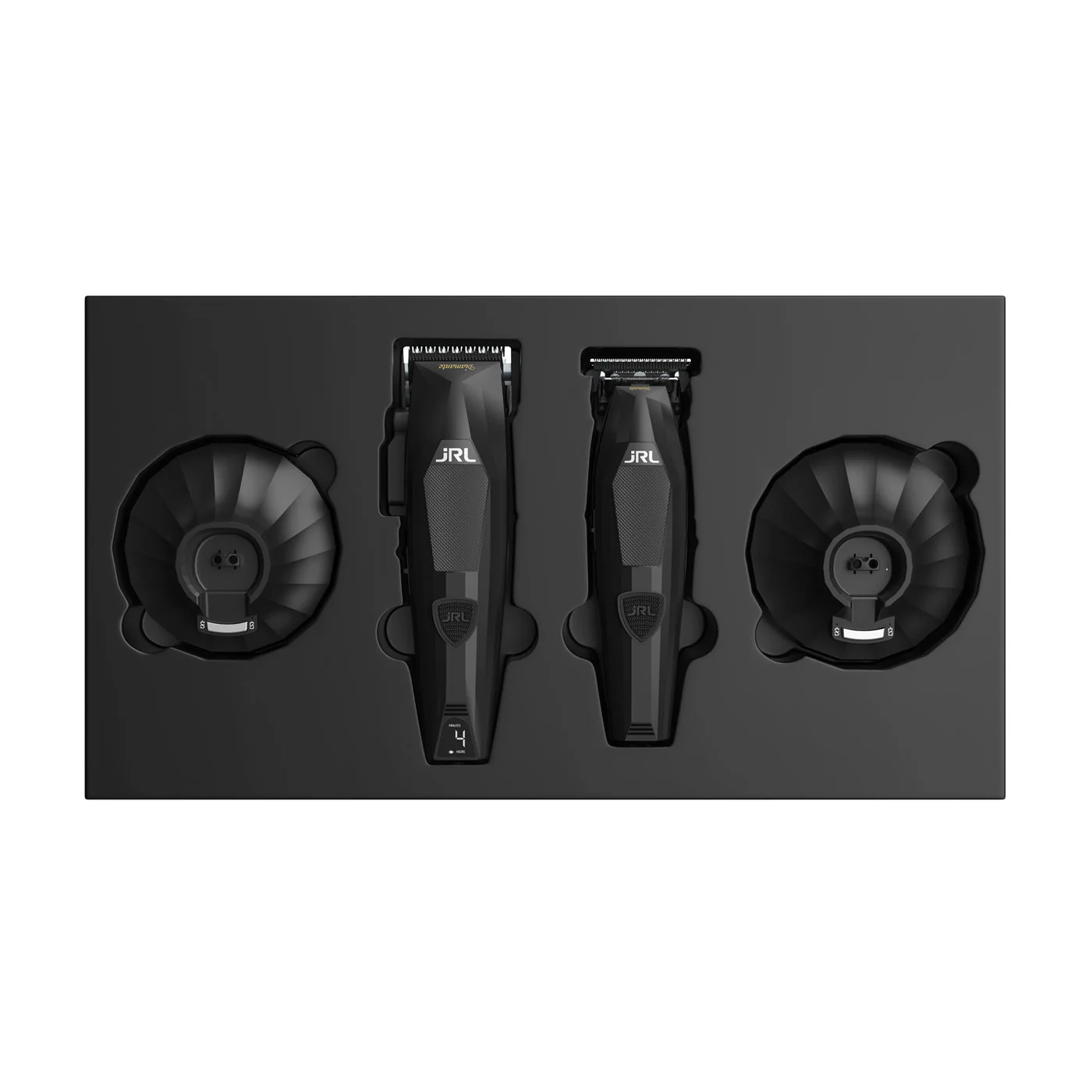JRL Diamante Clipper And Trimmer Combo Kit - Black - Image 2