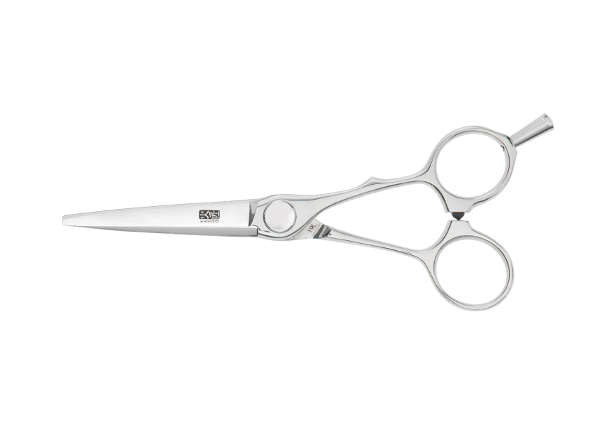Kasho Japanese 5.3 in. Millennium Series Shear 5.3 in. Premium Stainless Straight Barbershop & Salon Cutting Scissors