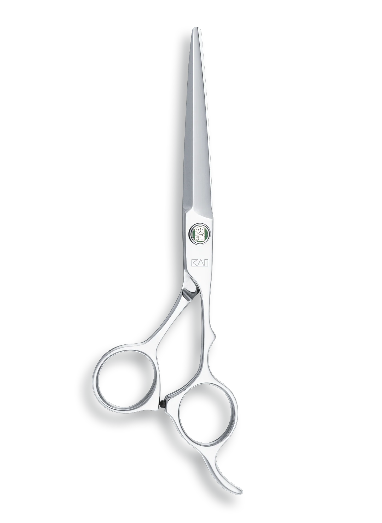 Kasho Japanese 6.5 in. Sagano Series Shear Premium Stainless Offset Barbershop & Salon Cutting Scissors