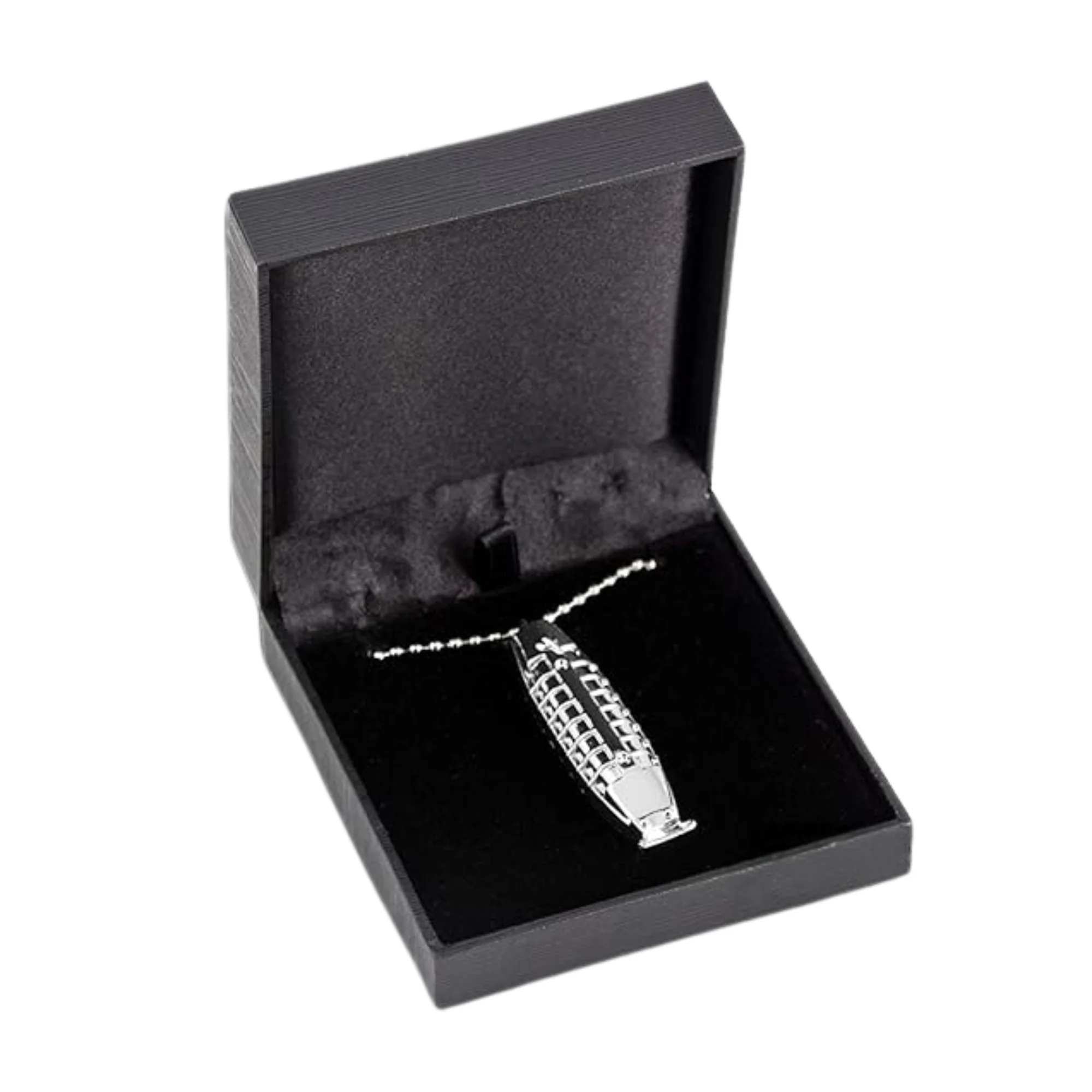 MD Clipper Necklace Silver - Image 2