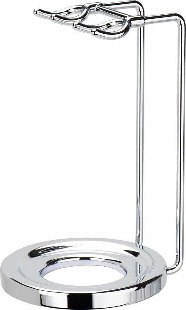 Merkur 4751 – Stand for Future Razor and Brush, Bright Chrome Finish
