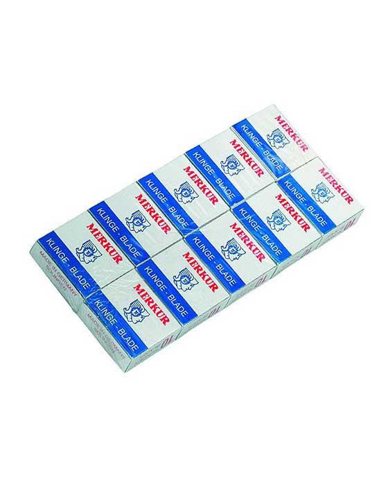 Merkur Detailing Razor Blades (10 Packs, 10 Blades/Pack)