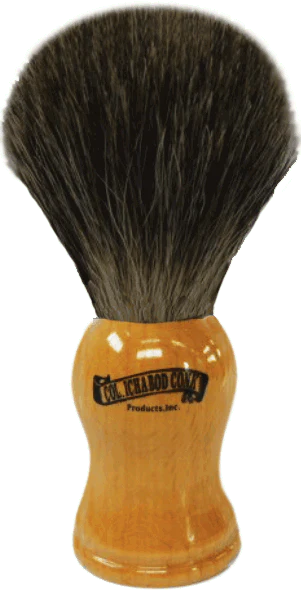 Col. Conk Badger Shaving Brush, H:105, K:20, Beech Wood Handle