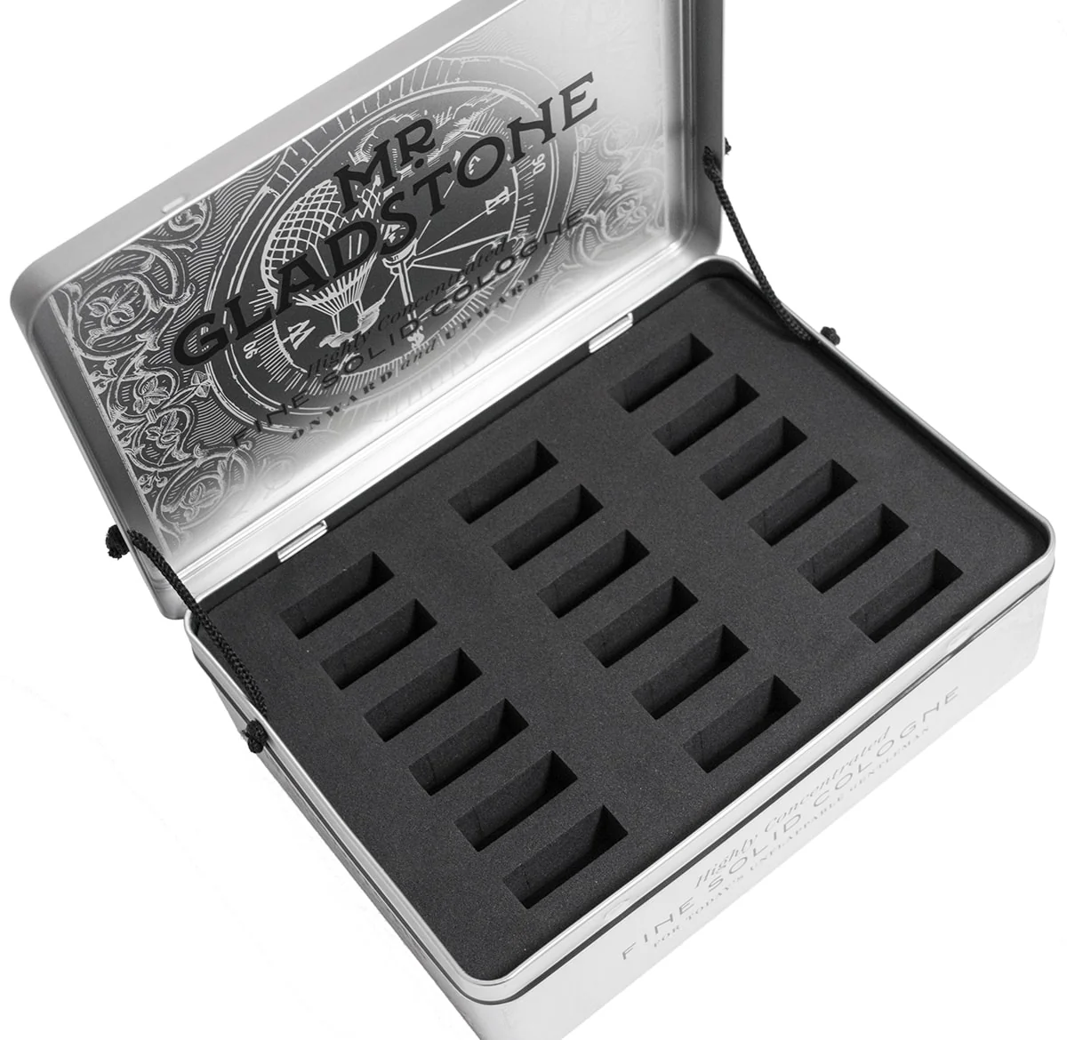 Mr. Gladstone Solid Cologne Empty Retail Display