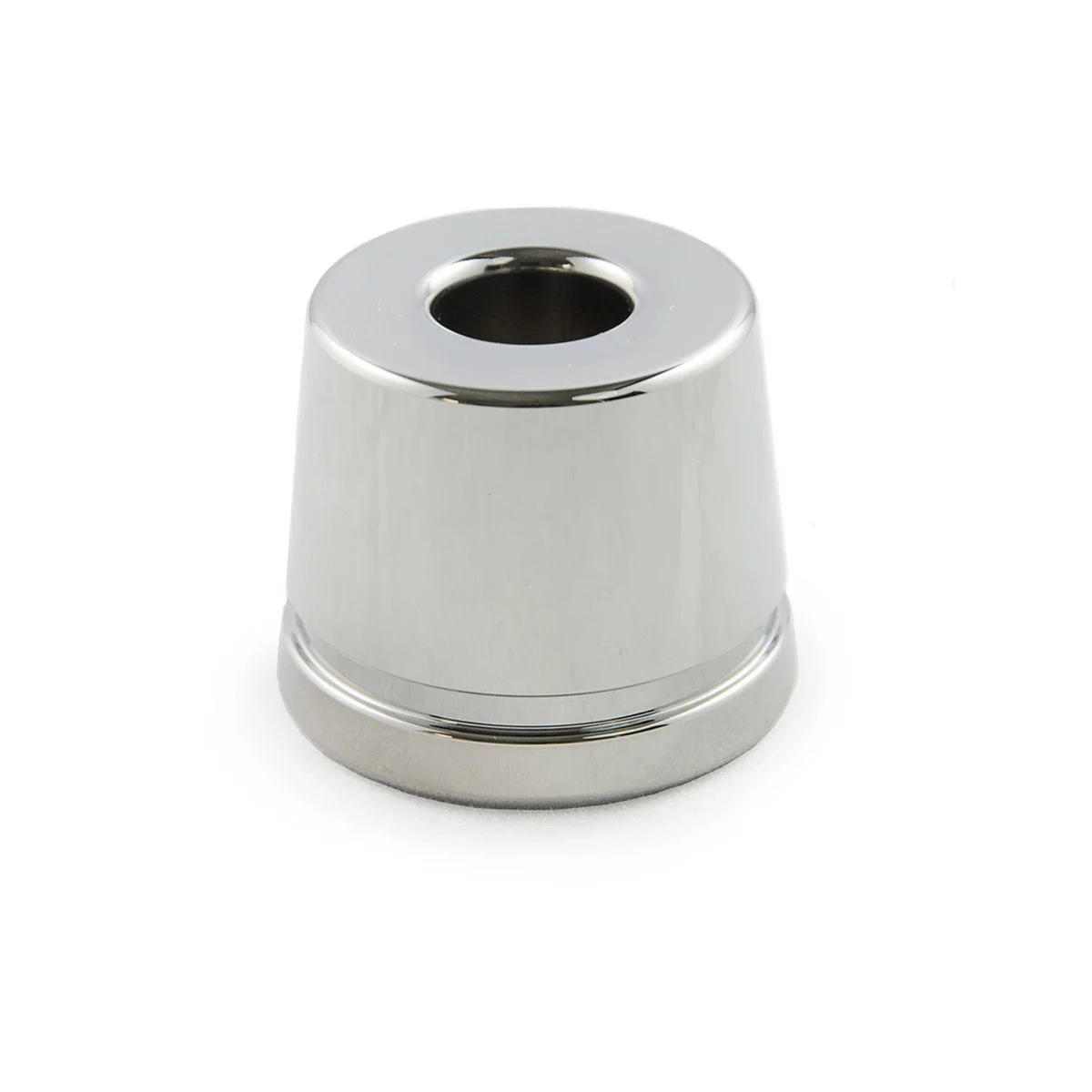 Rockwell Razors Stand - White Chrome (over Brass)