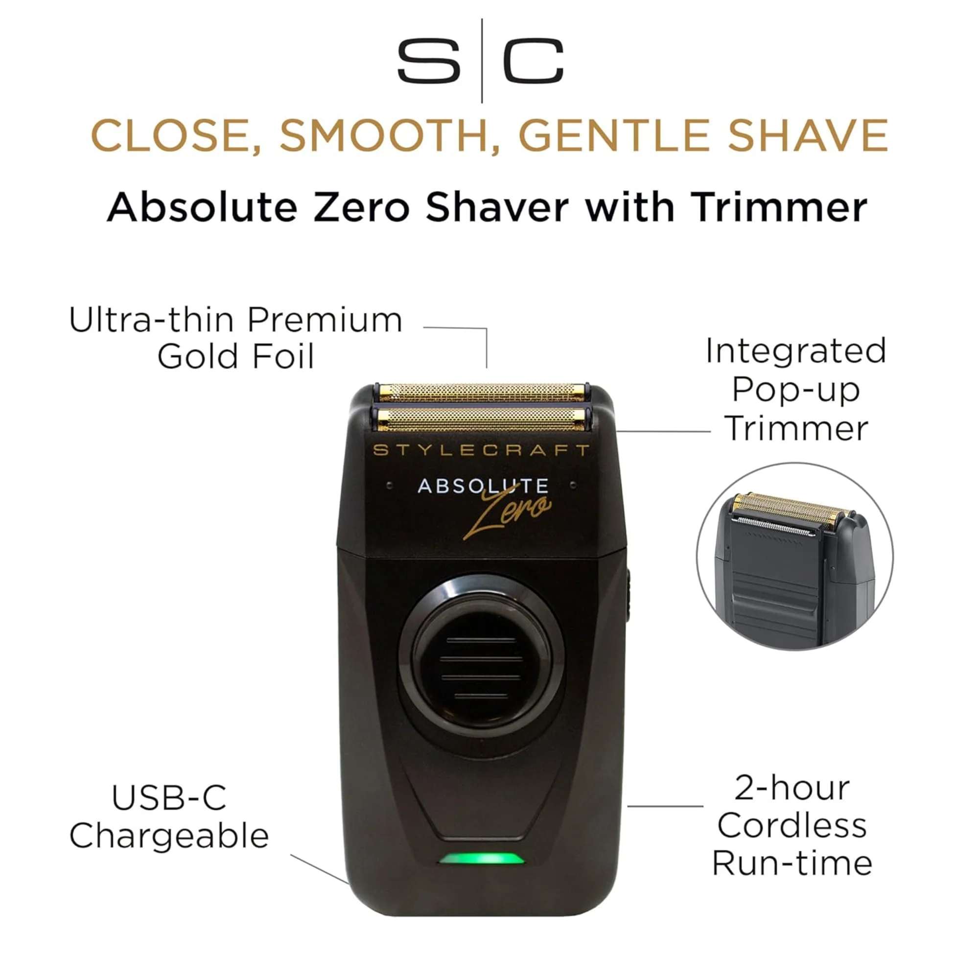 StyleCraft Absolute Zero Foil Shaver Forged - Image 7