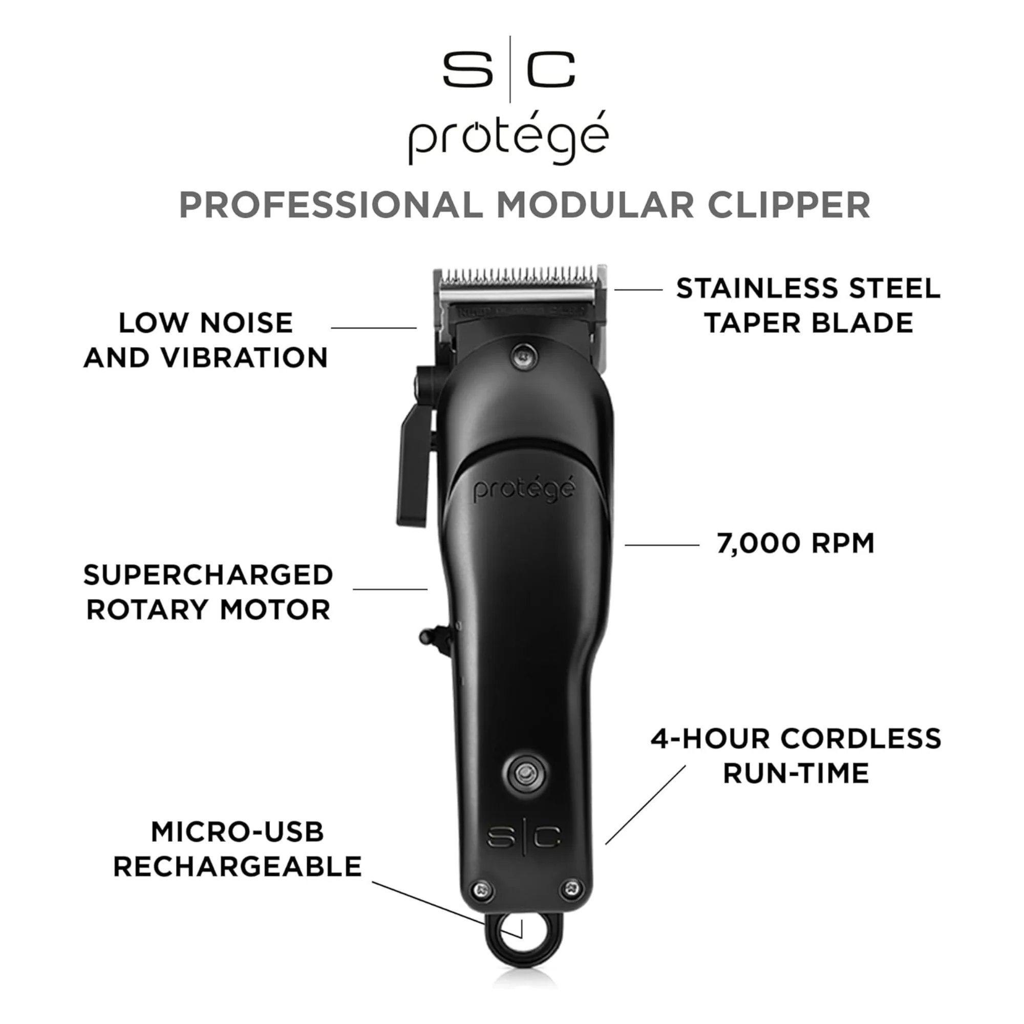 StyleCraft Protege Black Clipper - Image 7