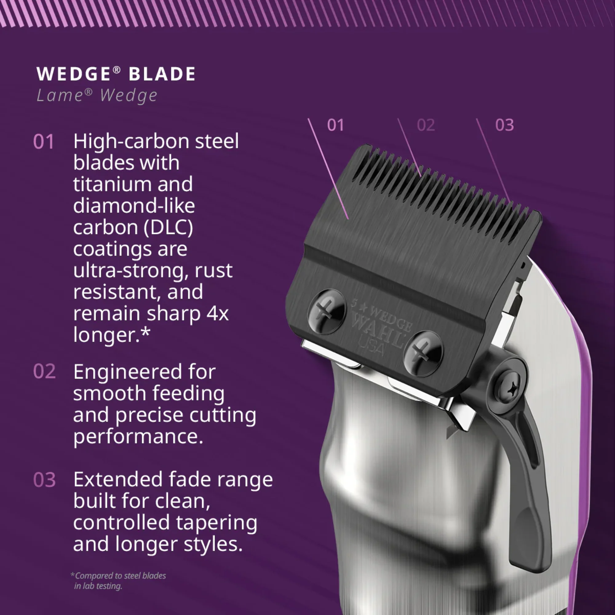 Wahl 5 Star Cordless Legend+ LE Purple - Image 5