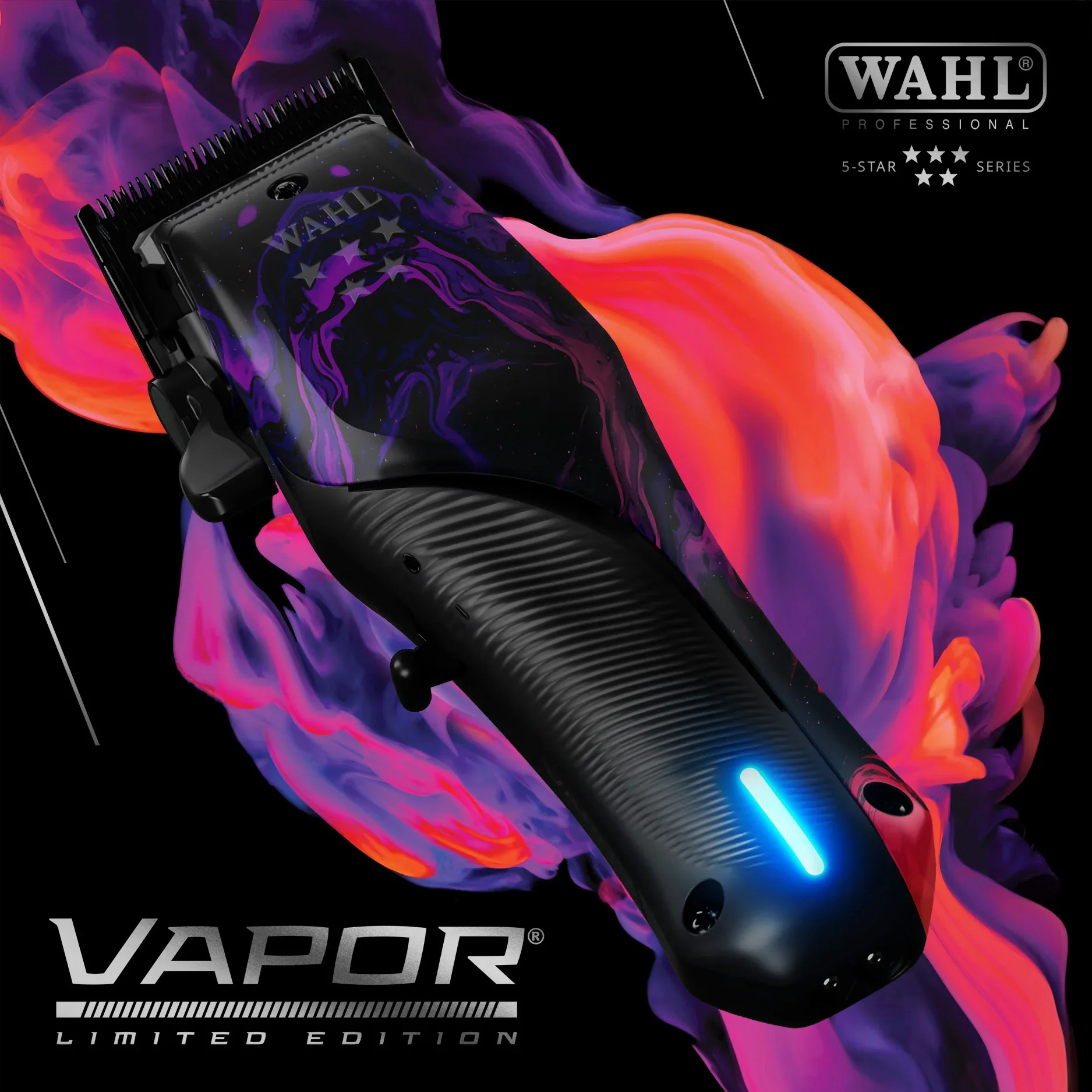 Wahl 5 Star Vapor Cord/Cordless Clipper Limited Edition - Image 4