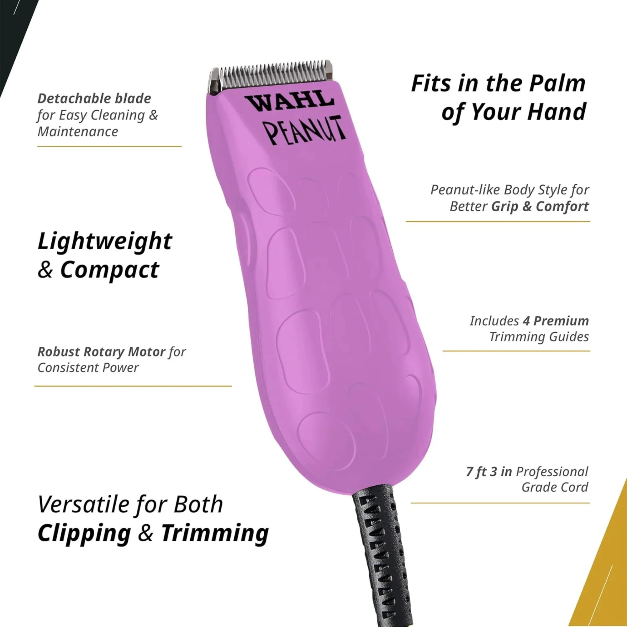 Wahl Peanut Clipper & Trimmer (Orchid) - Image 5