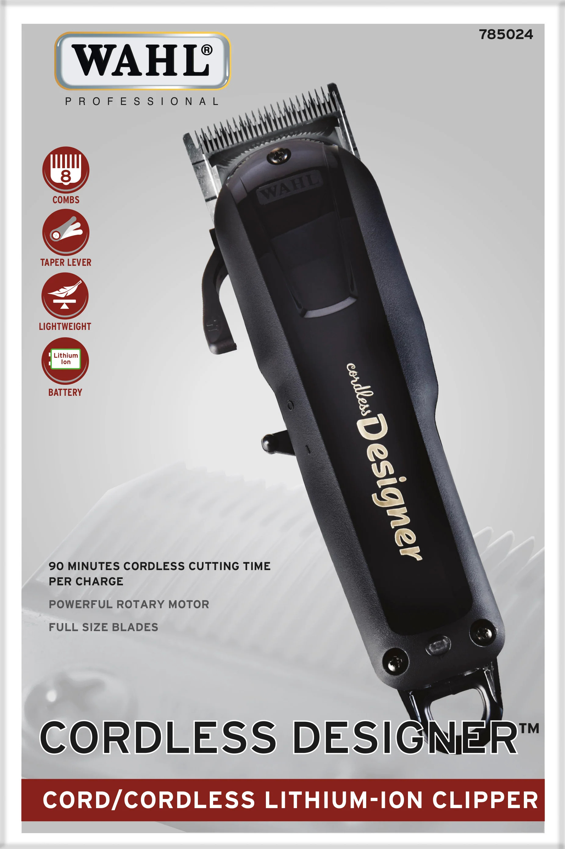 WAHL Cordless Cordless Designer No.  56330