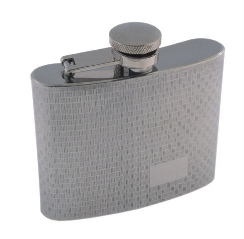 5oz. Flask with Woven Finish